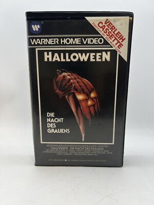 John Carpenter's HALLOWEEN WARNER BROS. BIG BOX VHS/PAL 1984