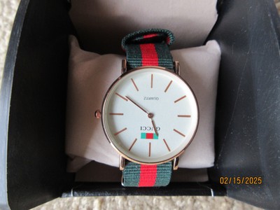 Gucci Fashion Watch 1-1/2'' Face, fits up to 8'' wrist
