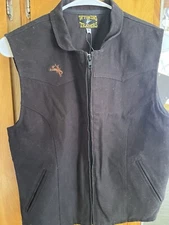 Wyoming Traders Calamity Concealed Carry Vest. Western Riding Zip. Size Medium