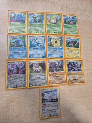 Pokemon Diamond & Pearl & Platin Era Cards Childhood Collection Excellent Cond.