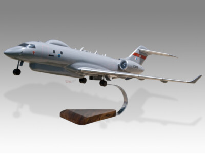 Bombardier BD-700 Global Express ASTOR RAF Solid Wood Handcrafted Display Model