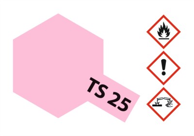 85025 Tamiya TS-25 Rosarot glänzend, Spray Farbe, (1 l = 104,90  ) GMK
