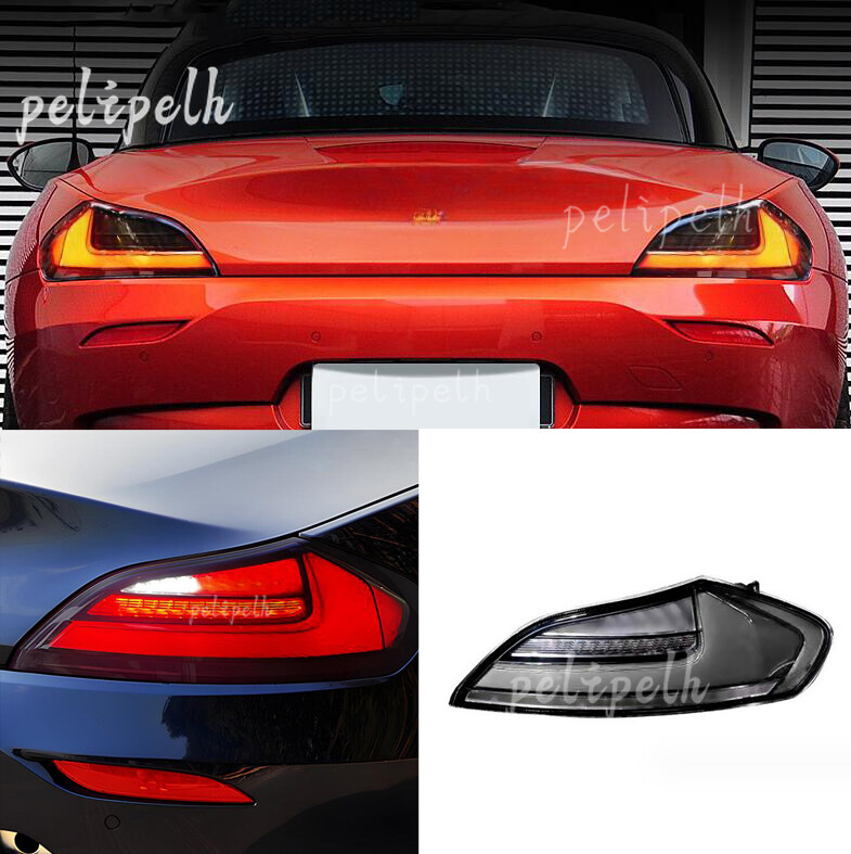 LED Tail Lights Fit For BWM Z4 E89 Red Lens Rear Lamp Assembly 2009