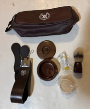Zeva Shave Kit With Bag No Razor- Items Shown