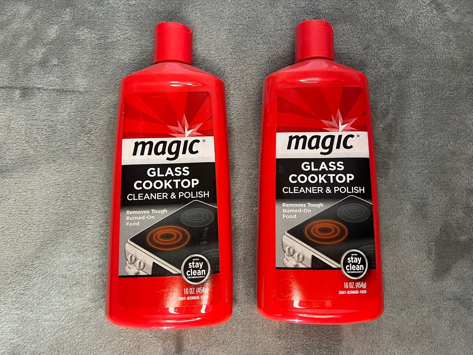 2x Magic Glass Cooktop Cleaner & Polish 16 oz Sealed eBay