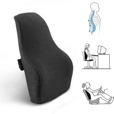 Memory-Schaum Lendenwirbelstütze Kissen Sitz Taille Rückenkissen Zuhause Auto Büro
