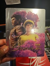 Shenmue 3 Steelbook Only No Game Sony PlayStation 4 PS4 III Brand New Sealed