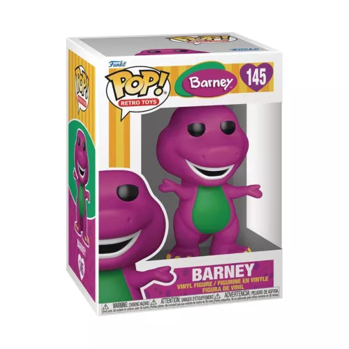 Pop! Retro Toys Barney #145 Vinyl Figure Funko