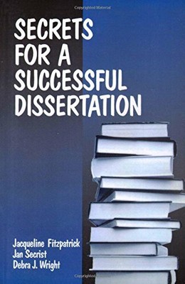 Secrets for a Successful Dissertation by Debra Wright 0761912517 FREE Shipping