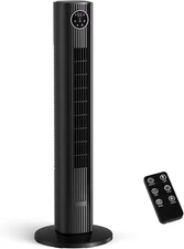 37��Standing Fans,Tower Fan for Bedroom,90�� Oscillating Fan with 12H Timer