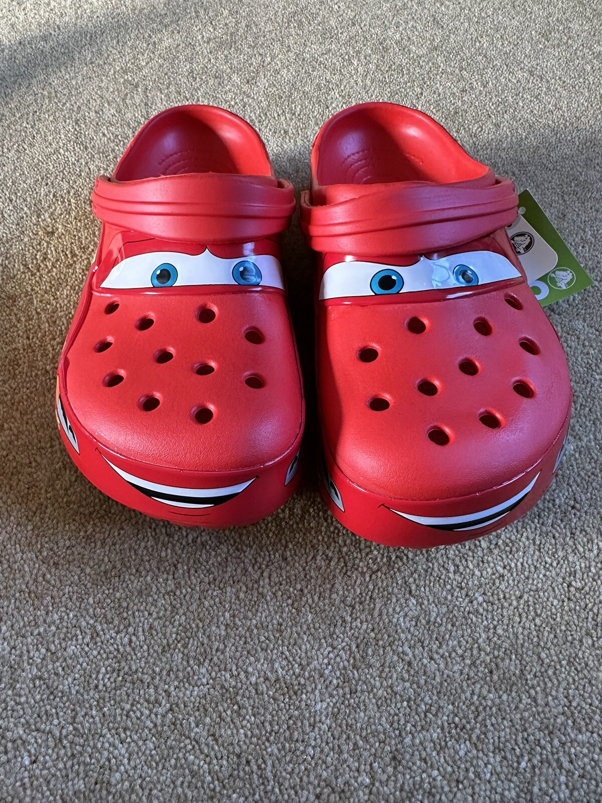 lightning mcqueen crocs adult eBay