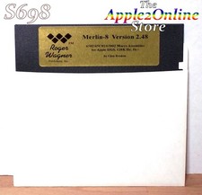 Merlin-8 Macro Assembler for the Apple IIGS, 128K IIe IIc - NEW DISK