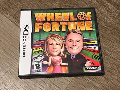 Wheel of Fortune Nintendo DS Complete CIB Authentic