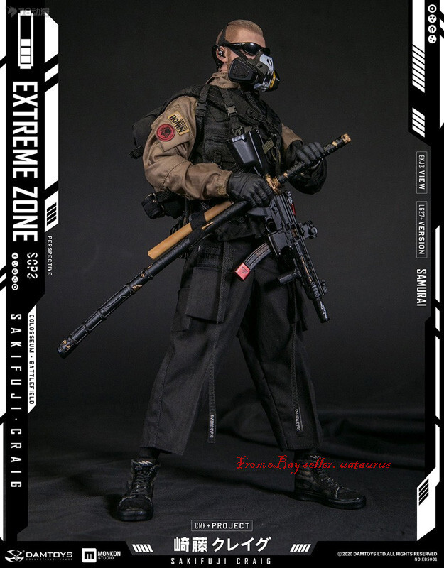 Damtoys EBS001 Extreme zone Sakifuji 崎藤 Perfect Damtoys Ebs001 Extreme Zone Samurai Sakifuji Craig
