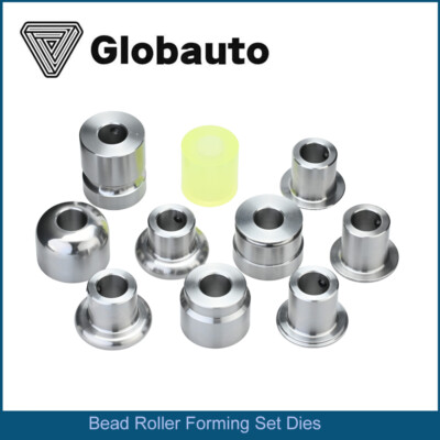 Globauto Bead Roller Metal Fabrication Forming Dies Set With Polyurethane Wheel