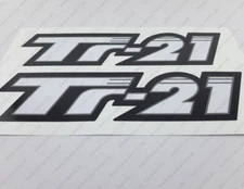 TRITON BOATS TR-21 DECALS 10.5" x 2.7" 2pcs.