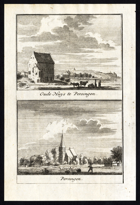 Tirage Argentique Vintage Mairie De Nimègue (Pays-Bas) Vers 1900 - Format 8x11 Cm