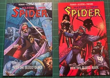 The Spider Master of Men #1 & #2 (NM) Graphic Novel Eclipse  Books