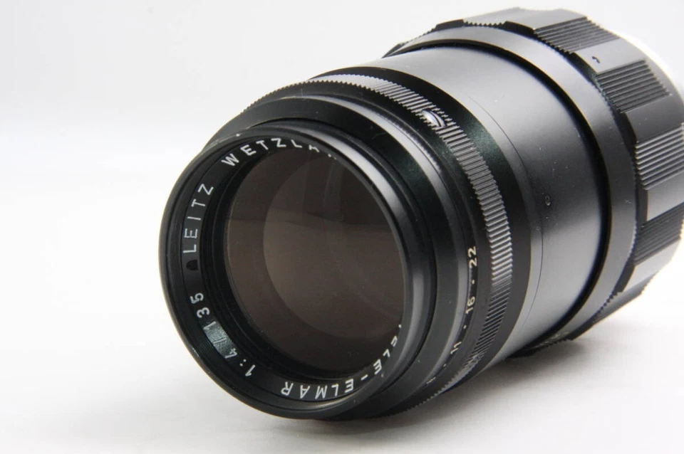 Leica TELE-ELMAR 135mm F4 M (M mount) with Front cap, Rear cap From Japan Fedex - Image 4 of 4