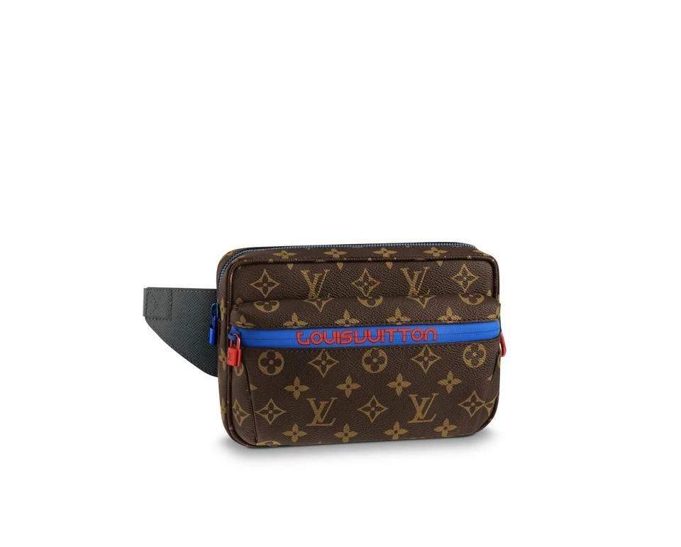 Louis Vuitton 2018 Monogram Outdoor Bumbag Fanny Pack Pacific