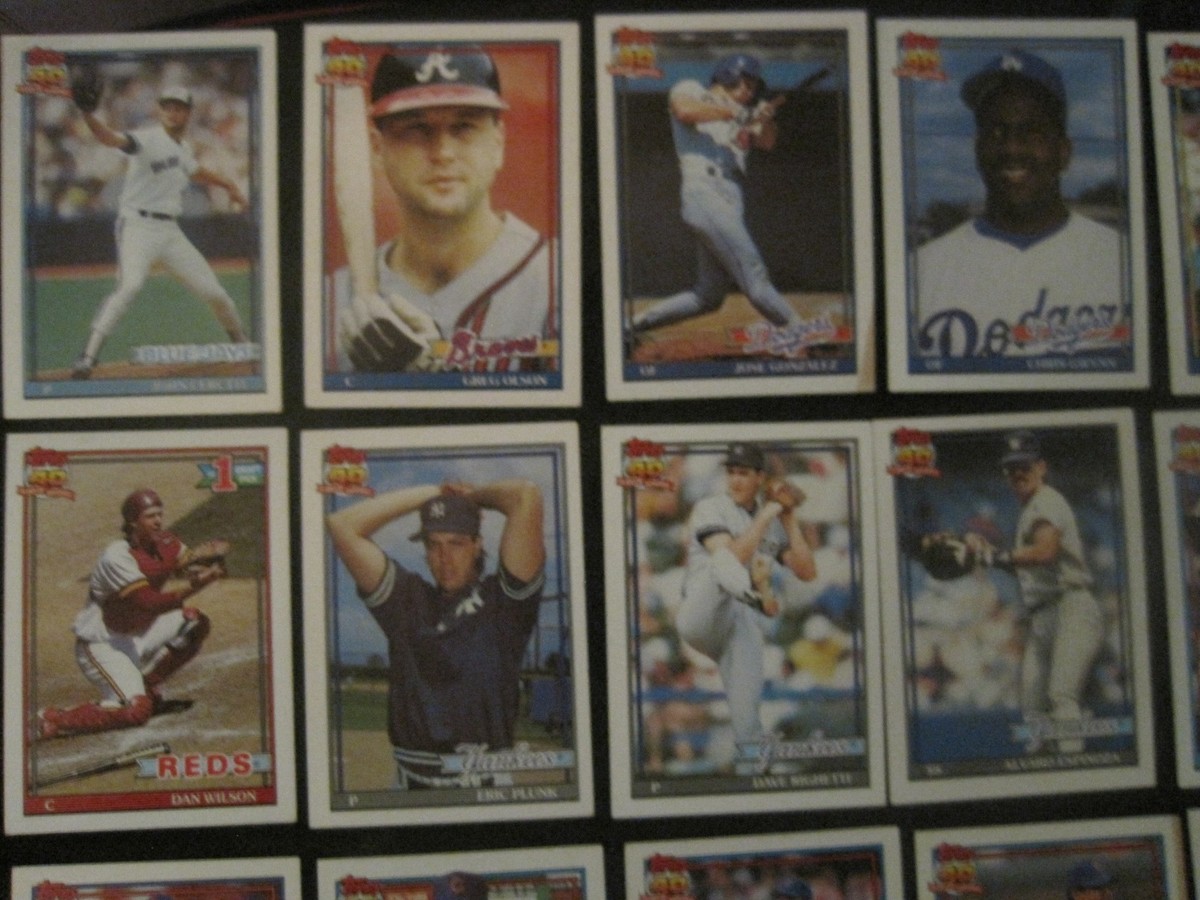 ゲームセンター・ゲームカード topps 40 years of baseball cards 1991 1991 Topps 40th Anniversary! Baseball Cards Lot of; #44