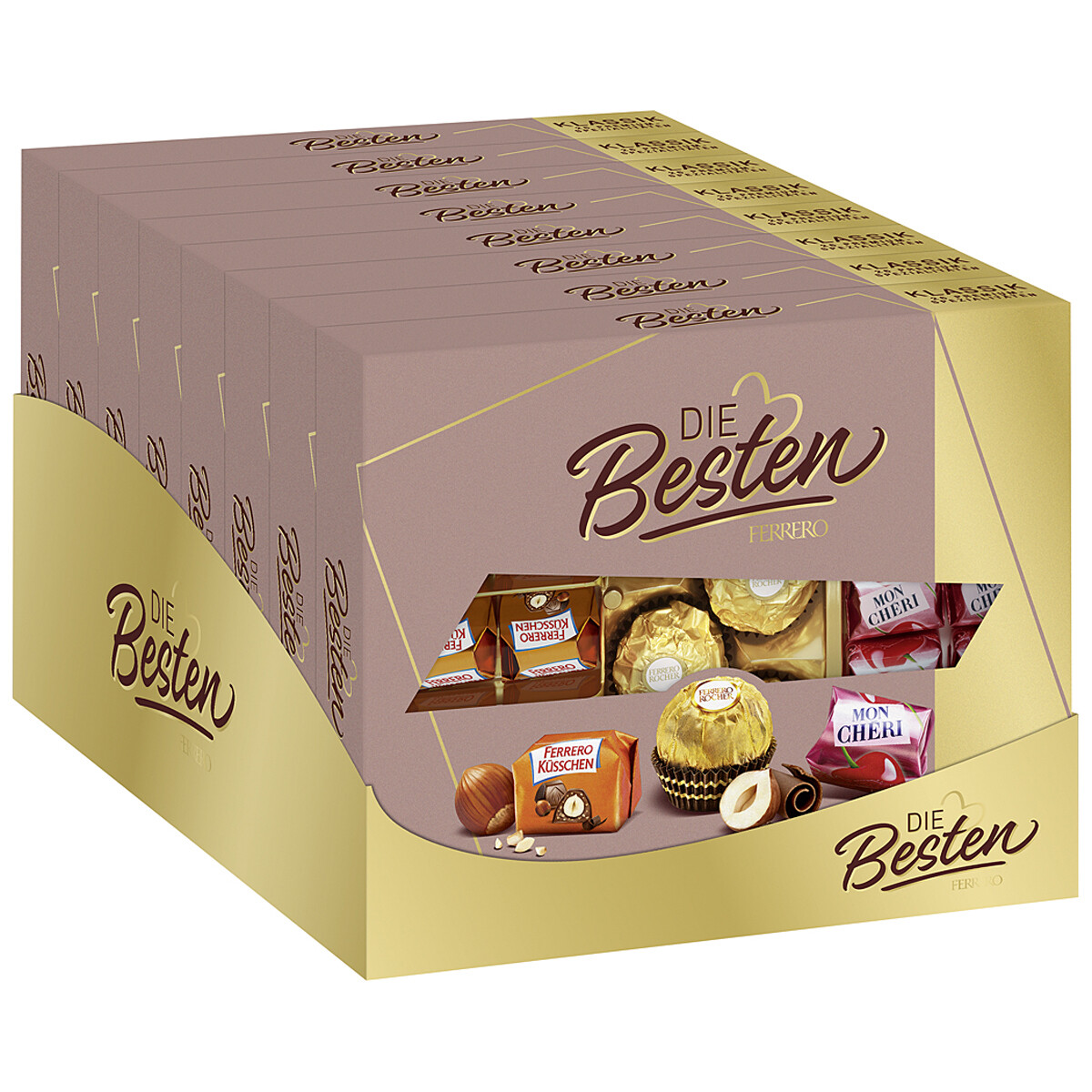 Los Mejores de Ferrero Classic Paquete de Regalo 269g 8 Piezas