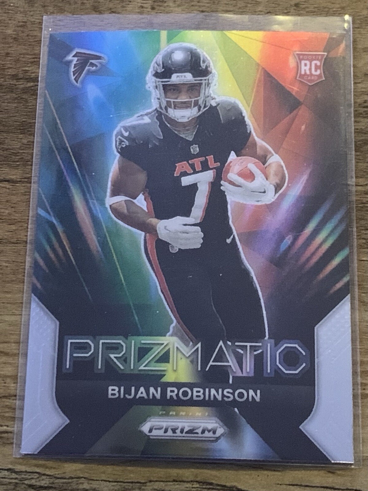 Bijan Robinson - 2023 Panini Prizm Football Prizmatic Rookie - #19 - Falcons