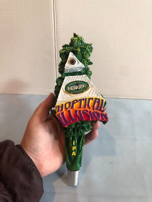 Blue Point Brewing Co Hoptical Illusion Beer Tap Handle #F63