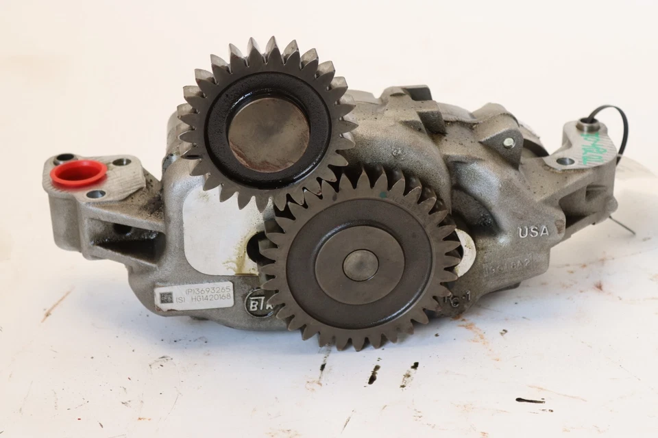 17-24 INTERNATIONAL LT625 CUMMINS X15 DIESEL ENGINE LUBRICATING OIL PUMP OEM - Image 4 of 4