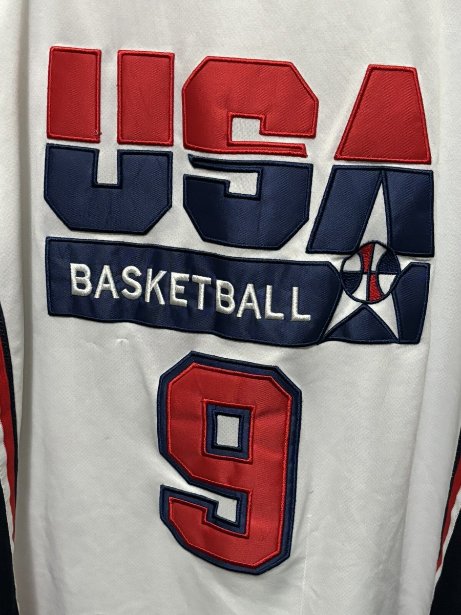 Vintage Nike Michael Jordan Jersey #9 Men's L USA Olympic
