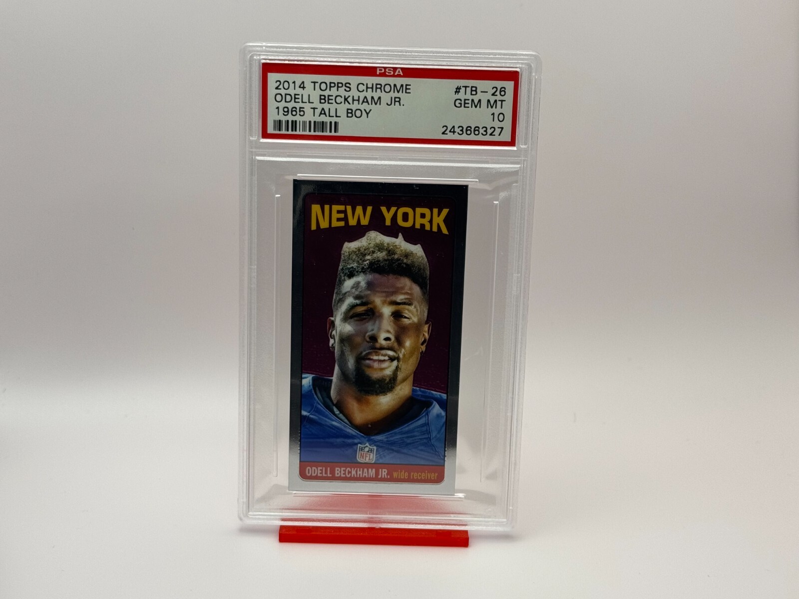 Odell Beckham Jr. Topps Chrome 1965 Tall Boy #TB26 Base