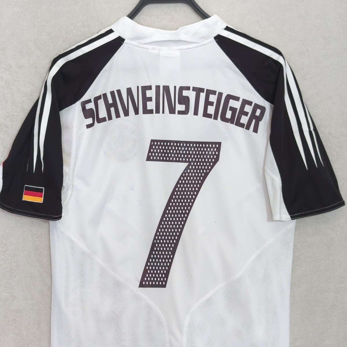 Vintage Germany Euro 2004 Jersey Sz.S Schweinsteiger #7