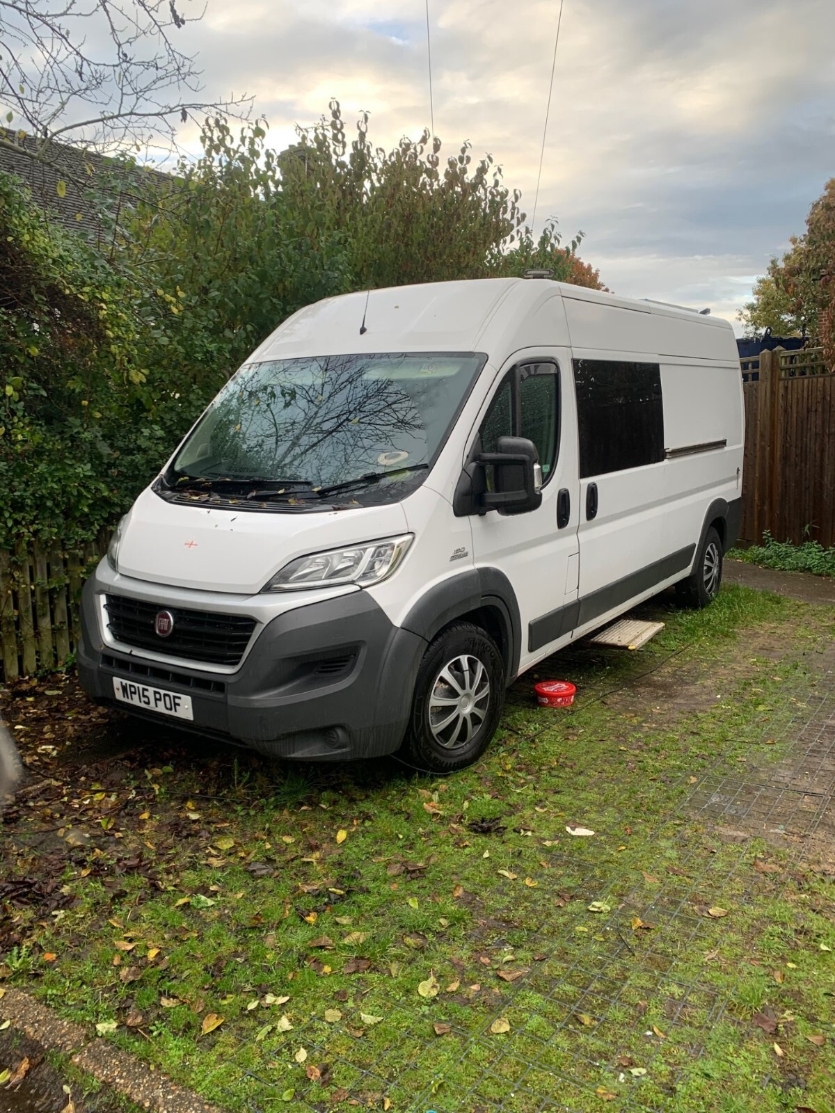 Fiat Ducato Campervan Self Build Shower Room Off Grid eBay