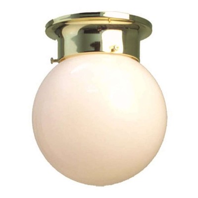 Woodbridge Lighting 30006 Flush Mount Ceiling Light Polished