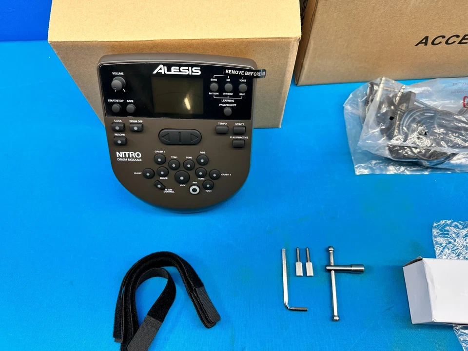 Controlador cerebral módulo de batería Alesis DM7X con arnés/alimentación/abrazadera Foto 4 de 4