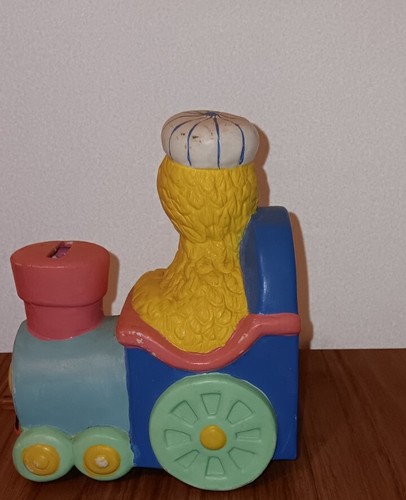 Vintage Muppets Sesame Street Big Bird Hand Painted Bank - Picture 2 of 5