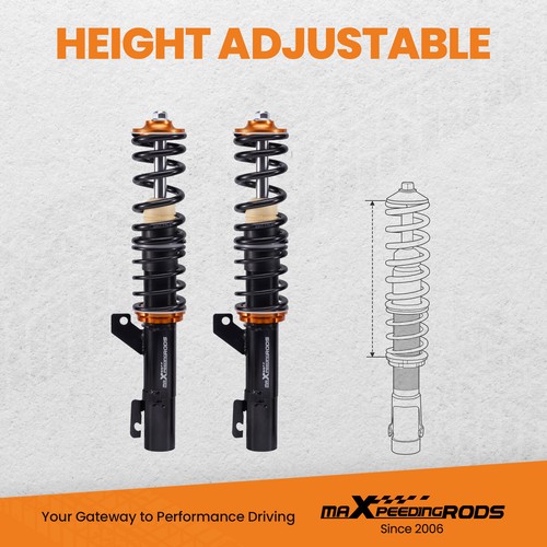 Combinés filetés Ressort for Audi TT MK1 8N Quattro 1998-2006 1.8 T 3.2 VR6 - Foto 3 di 11