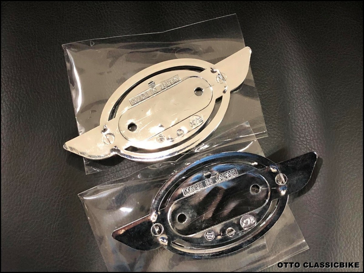 GAS TANK BADGE EMBLEM FUEL SUZUKI T90 T125 T200 T250 T350 T500