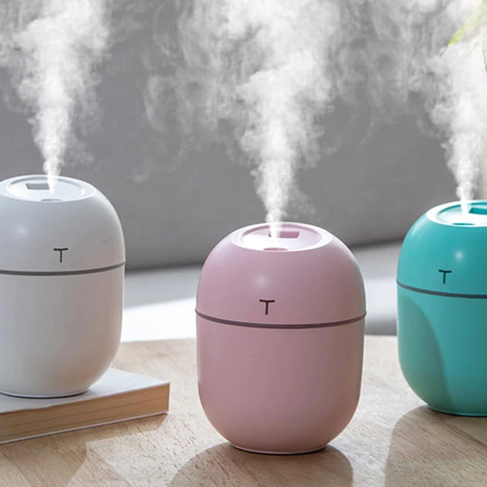 220ML Air Humidifier Mini Ultrasonic USB Essential Oil Diffuser Car Purifier Aro - Image 2 of 4