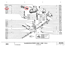 Carburateur Fiat 850