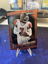 2025 Panini Prizm Black Football Michael Vick Pigskin Prizm /225 Falcons
