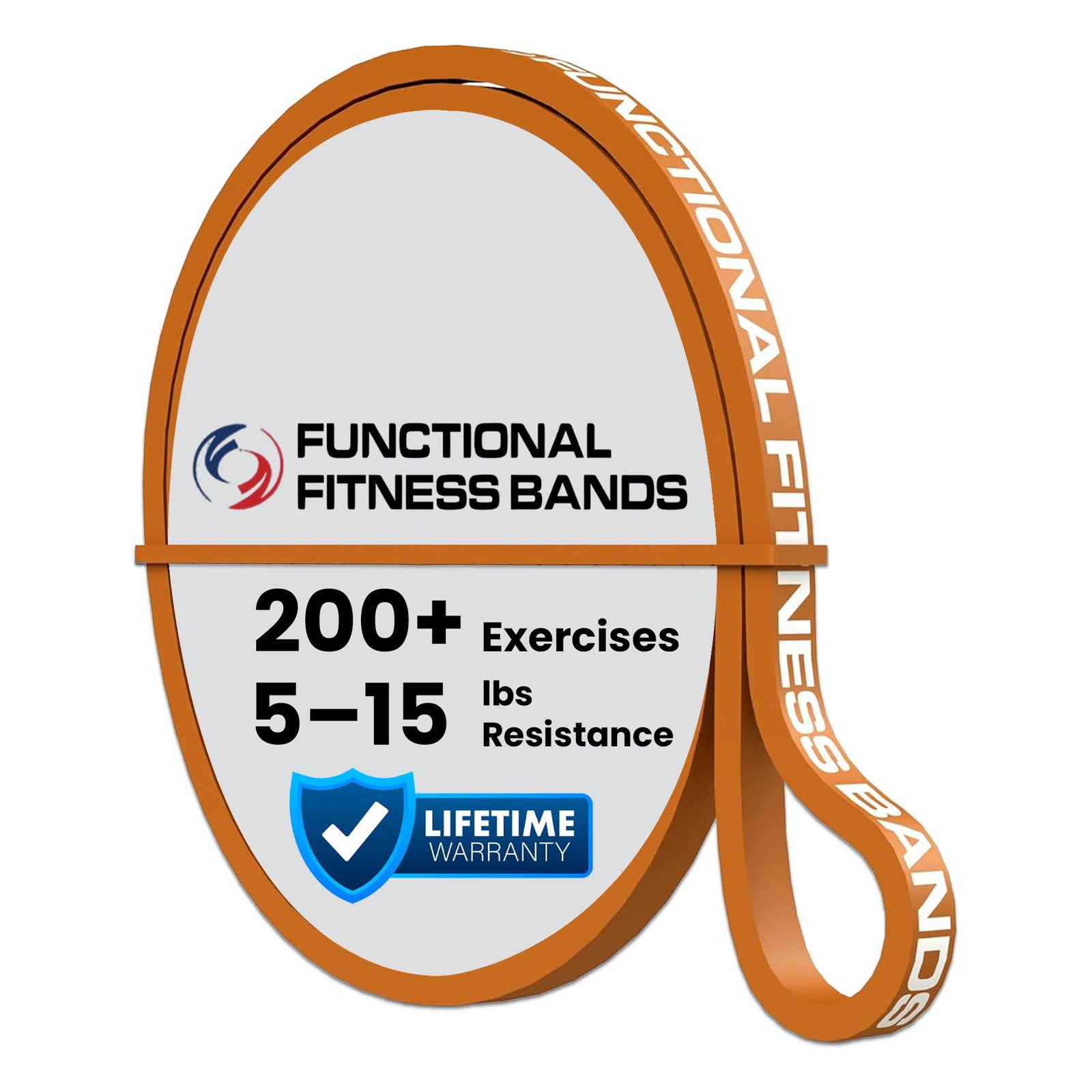 Resistance | 1/4" 5-15 Lbs., Orange