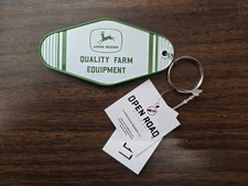 Open Road Brands John Deere Quality Farm Equipment Keychain #LP71682