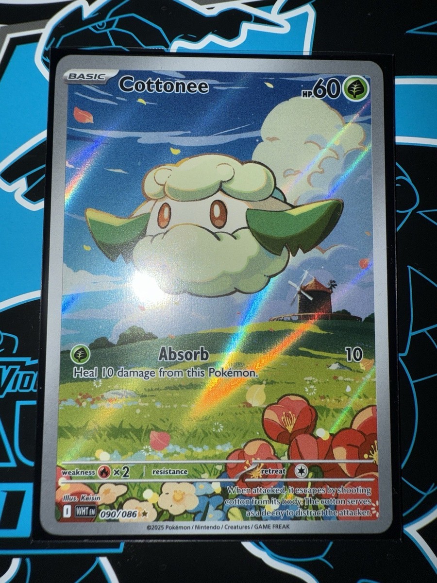 cottonee pokemon card Pokemon TCG - Paldean Fates - #34 - Cottonee main image 0