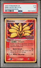 PSA 1 2007 Pokemon EX Power Keepers Ninetales REVERSE Holo Foil Rare 19/108 on eBay