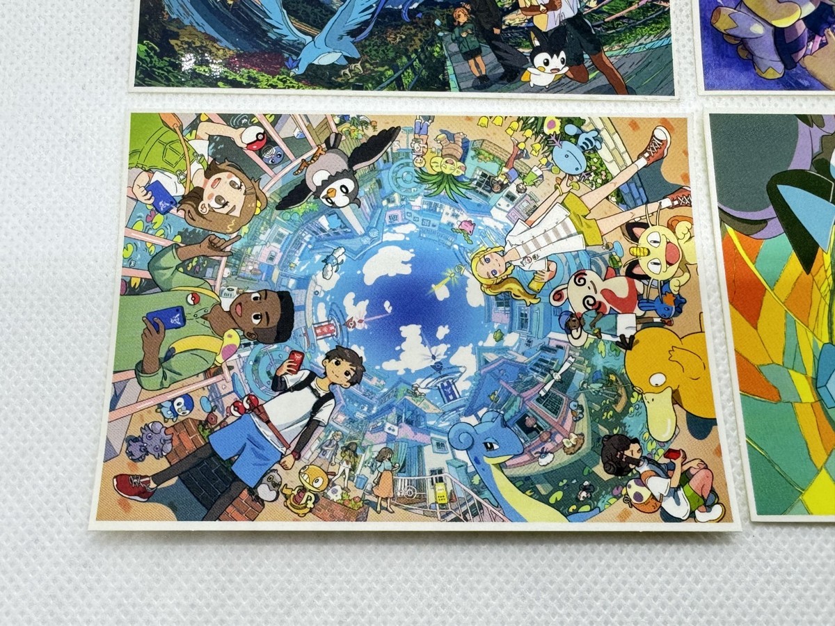 Pokémon Go 5th Anniversary Sticker pokemon center Japan limited