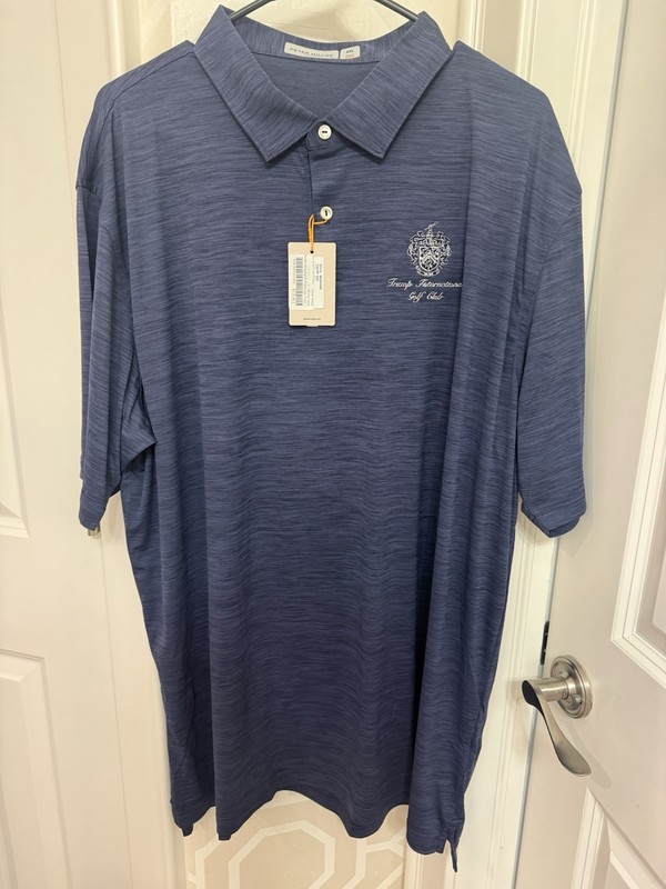 NWT Peter Miller XXL TRUMP INTERNATIONAL GOLF POLO SHIRT