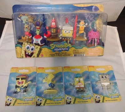 Rare Nickelodeon SpongeBob SquarePants DUNCES & DRAGONS Mini Figure Lot