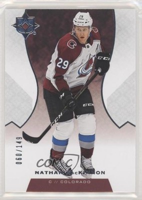 2019-20 Upper Deck Ultimate Collection 60/149 Nathan MacKinnon #41 2a9
