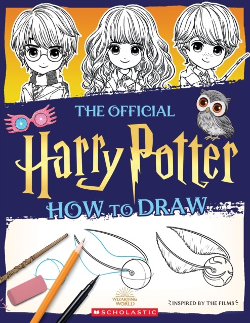 Official Harry Potter How to Draw by Isa Gouache PAPERBACK 9781339032313 - Image 4